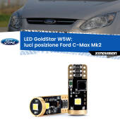 0 Luci posizione LED Ford C-Max Mk2 2011-2019: T10 GoldStar T10 (W5W) Goldstar Coppia LED Canbus Next Gen