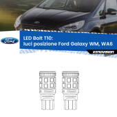 0 Luci posizione LED Ford Galaxy WM, WA6 2006-2015: T10 Bolt T10: LED Bolt 6000k (Coppia)