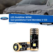 0 Luci posizione LED Ford Mondeo V CD 2012-2016: T10 GoldStar T10 (W5W) Goldstar Coppia LED Canbus Next Gen