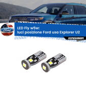 0 Luci posizione LED Ford usa Explorer U2 1995-2001: W5W Fly W5W: Lampadine LED Fly 6000k (Coppia)