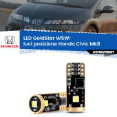 0 Luci posizione LED Honda Civic Mk8 2005-2010: T10 GoldStar T10 (W5W) Goldstar Coppia LED Canbus Next Gen