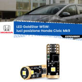 0 Luci posizione LED Honda Civic Mk9 2011-2014: T10 GoldStar T10 (W5W) Goldstar Coppia LED Canbus Next Gen