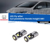 0 Luci posizione LED Honda Insight Mk1 2000-2006: W5W Fly W5W: Lampadine LED Fly 6000k (Coppia)