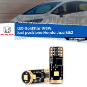 0 Luci posizione LED Honda Jazz Mk2 2002-2008: T10 GoldStar T10 (W5W) Goldstar Coppia LED Canbus Next Gen
