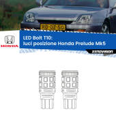 0 Luci posizione LED Honda Prelude Mk5 1996-2000: T10 Bolt T10: LED Bolt 6000k (Coppia)