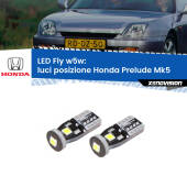 0 Luci posizione LED Honda Prelude Mk5 1996-2000: W5W Fly W5W: Lampadine LED Fly 6000k (Coppia)