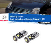 0 Luci posizione LED Honda Stream RN1 2001-2006: W5W Fly W5W: Lampadine LED Fly 6000k (Coppia)