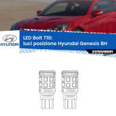 0 Luci posizione LED Hyundai Genesis BH 2008-2014: T10 Bolt T10: LED Bolt 6000k (Coppia)