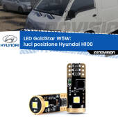0 Luci posizione LED Hyundai H100  1994-2000: T10 GoldStar T10 (W5W) Goldstar Coppia LED Canbus Next Gen
