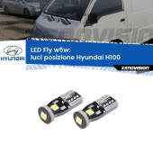 0 Luci posizione LED Hyundai H100  1994-2000: W5W Fly W5W: Lampadine LED Fly 6000k (Coppia)