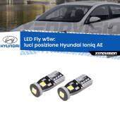 0 Luci posizione LED Hyundai Ioniq AE 2016in poi: W5W Fly W5W: Lampadine LED Fly 6000k (Coppia)