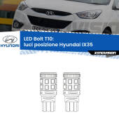 0 Luci posizione LED Hyundai IX35  2009-2013: T10 Bolt T10: LED Bolt 6000k (Coppia)