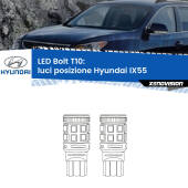 0 Luci posizione LED Hyundai IX55  2008-2012: T10 Bolt T10: LED Bolt 6000k (Coppia)