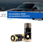 0 Luci posizione LED Infiniti EX 2008in poi: T10 GoldStar T10 (W5W) Goldstar Coppia LED Canbus Next Gen