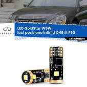 0 Luci posizione LED Infiniti Q45 III F50 2001-2006: T10 GoldStar T10 (W5W) Goldstar Coppia LED Canbus Next Gen