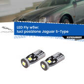 0 Luci posizione LED Jaguar S-Type 1999-2007: W5W Fly W5W: Lampadine LED Fly 6000k (Coppia)