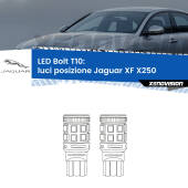 0 Luci posizione LED Jaguar XF X250 2007-2011: T10 Bolt T10: LED Bolt 6000k (Coppia)