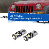 0 Luci posizione LED Jeep Cherokee KJ 2002-2007: W5W Fly W5W: Lampadine LED Fly 6000k (Coppia)