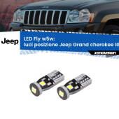 0 Luci posizione LED Jeep Grand cherokee III WK 2005-2010: W5W Fly W5W: Lampadine LED Fly 6000k (Coppia)