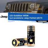 0 Luci posizione LED Jeep Patriot MK74 2007-2017: T10 GoldStar T10 (W5W) Goldstar Coppia LED Canbus Next Gen