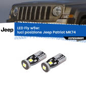 0 Luci posizione LED Jeep Patriot MK74 2007-2017: W5W Fly W5W: Lampadine LED Fly 6000k (Coppia)