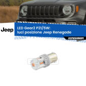 0 Luci posizione LED Jeep Renegade 2014in poi: P21/5W Gear BAY15D (P21/5W) 1157 LED XPRO Gear per Luci Posizione/DRL - 6000k