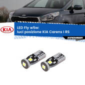 0 Luci posizione LED KIA Carens I RS 1999-2005: W5W Fly W5W: Lampadine LED Fly 6000k (Coppia)