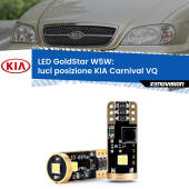0 Luci posizione LED KIA Carnival VQ 2005-2013: T10 GoldStar T10 (W5W) Goldstar Coppia LED Canbus Next Gen