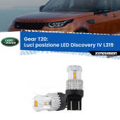 0 Luci posizione LED Land rover Discovery IV L319 con fari xeno: T20 Bolt T20: Bolt LED 6000k (Coppia)