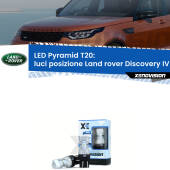0 Luci posizione LED Land rover Discovery IV L319 con fari xeno: T20 Pyramid T20 (7443 7440): XE Pyramid LED Kit per Luci Diurne DRL