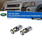 0 Luci posizione LED Land rover Freelander L314 1998-2006: W5W Fly W5W: Lampadine LED Fly 6000k (Coppia)