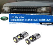 0 Luci posizione LED Land rover Sport L320 2005-2009: W5W Fly W5W: Lampadine LED Fly 6000k (Coppia)