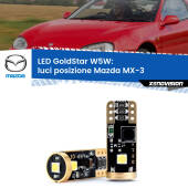 0 Luci posizione LED Mazda MX-3 1991-1998: T10 GoldStar T10 (W5W) Goldstar Coppia LED Canbus Next Gen