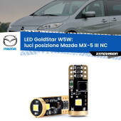 0 Luci posizione LED Mazda MX-5 III NC 2005-2014: T10 GoldStar T10 (W5W) Goldstar Coppia LED Canbus Next Gen