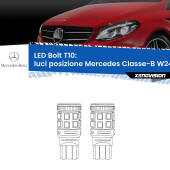 0 Luci posizione LED Mercedes Classe-B W246, W242 2011-2018: T10 Bolt T10: LED Bolt 6000k (Coppia)