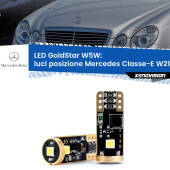 0 Luci posizione LED Mercedes Classe-E W211 2002-2006: T10 GoldStar T10 (W5W) Goldstar Coppia LED Canbus Next Gen
