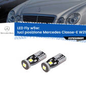 0 Luci posizione LED Mercedes Classe-E W211 2002-2006: W5W Fly W5W: Lampadine LED Fly 6000k (Coppia)
