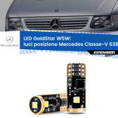 0 Luci posizione LED Mercedes Classe-V 638/2 1996-2003: T10 GoldStar T10 (W5W) Goldstar Coppia LED Canbus Next Gen