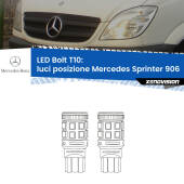 0 Luci posizione LED Mercedes Sprinter 906 2006-2012: T10 Bolt T10: LED Bolt 6000k (Coppia)
