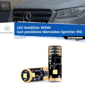 0 Luci posizione LED Mercedes Sprinter 910 2018in poi: T10 GoldStar T10 (W5W) Goldstar Coppia LED Canbus Next Gen