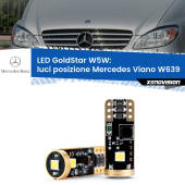 0 Luci posizione LED Mercedes Viano W639 2003-2007: T10 GoldStar T10 (W5W) Goldstar Coppia LED Canbus Next Gen
