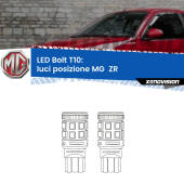 0 Luci posizione LED MG  ZR  2001-2005: T10 Bolt T10: LED Bolt 6000k (Coppia)