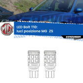 0 Luci posizione LED MG  ZS  2001-2005: T10 Bolt T10: LED Bolt 6000k (Coppia)
