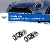 0 Luci posizione LED Mini Clubman F54 2014-2019: W5W Fly W5W: Lampadine LED Fly 6000k (Coppia)