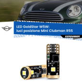 0 Luci posizione LED Mini Clubman R55 2007-2015: T10 GoldStar T10 (W5W) Goldstar Coppia LED Canbus Next Gen