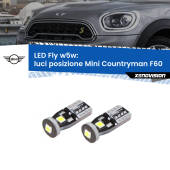 0 Luci posizione LED Mini Countryman F60 2016-2019: W5W Fly W5W: Lampadine LED Fly 6000k (Coppia)