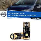 0 Luci posizione LED Nissan Pulsar C13 2014-2018: T10 GoldStar T10 (W5W) Goldstar Coppia LED Canbus Next Gen