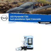0 Luci posizione LED Opel Cascada  2013-2019: T20 Pyramid T20 (7443 7440): XE Pyramid LED Kit per Luci Diurne DRL