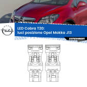 0 Luci posizione LED Opel Mokka J13 2012-2019: T20 Cobra T20: LED Cobra 6000k (Coppia)