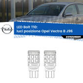 0 Luci posizione LED Opel Vectra B J96 1995-2002: T10 Bolt T10: LED Bolt 6000k (Coppia)